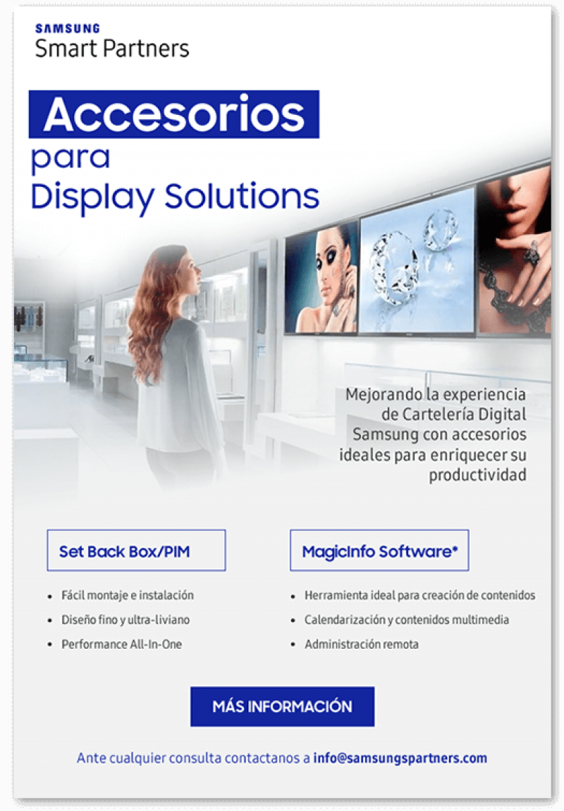 Display Solutions – Accesorios